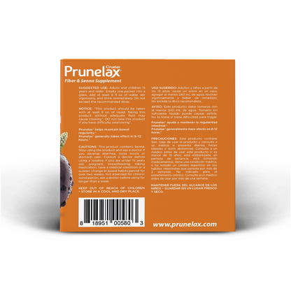 Prunelax Ciruelax 2-in-1 Fiber & Senna Supplement