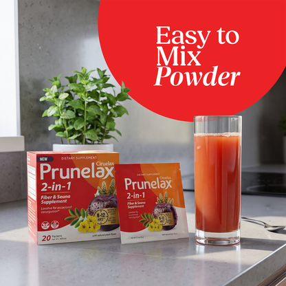 Prunelax Ciruelax 2-in-1 Fiber & Senna Supplement